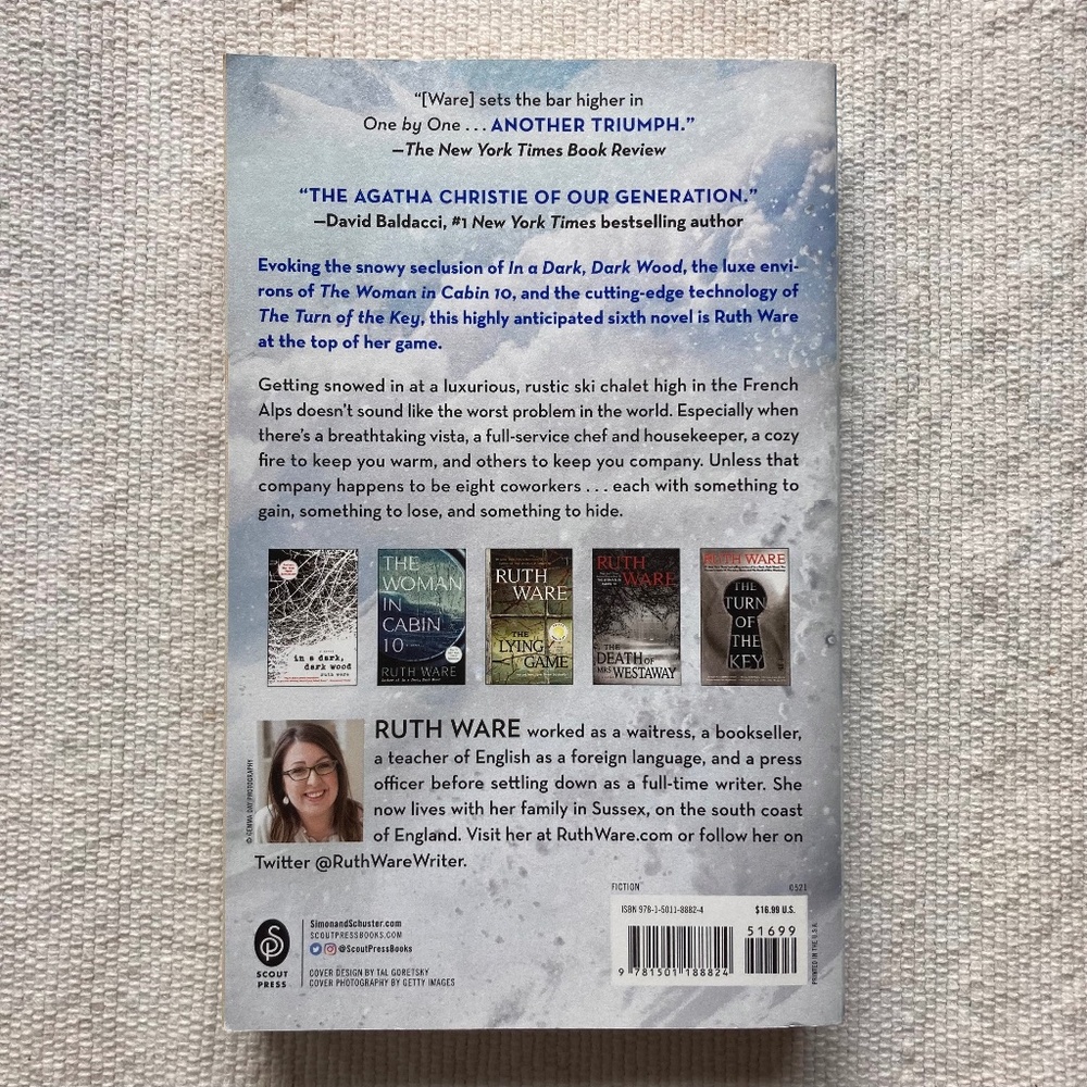 One By One RUTH WARE Paperback Book - Picture 2 of 3